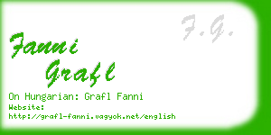 fanni grafl business card